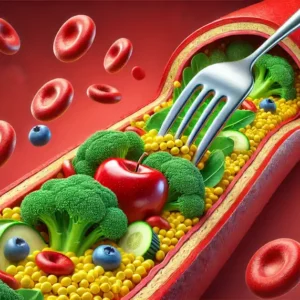 Veggies Clearing Cholesterol