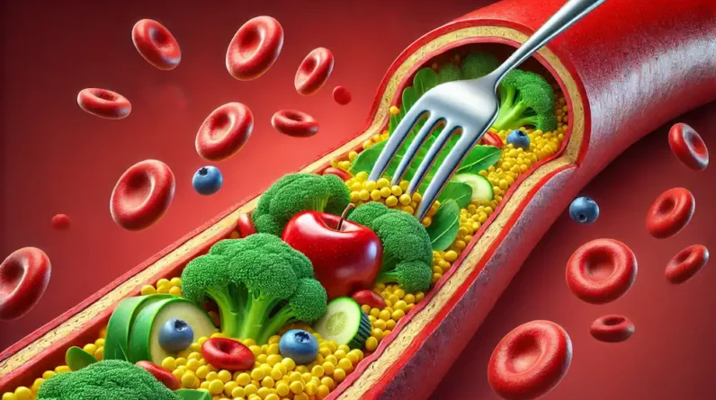 Veggies Clearing Cholesterol