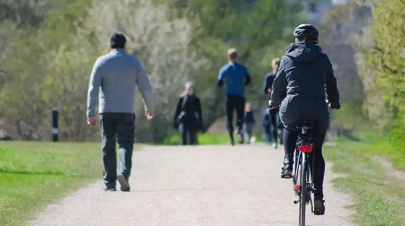 Walking and Biking for Exercise